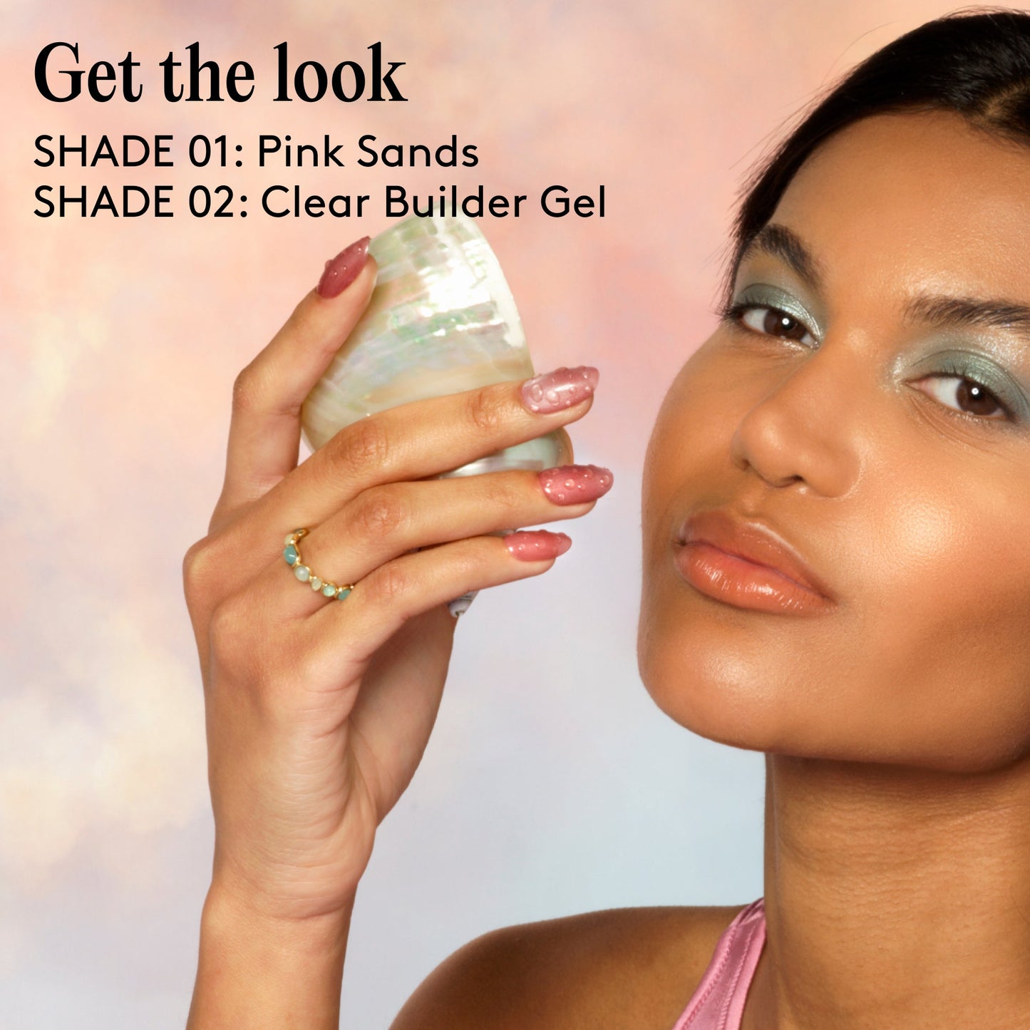 Mylee Cat Eye Gel Polish - Pink Sands