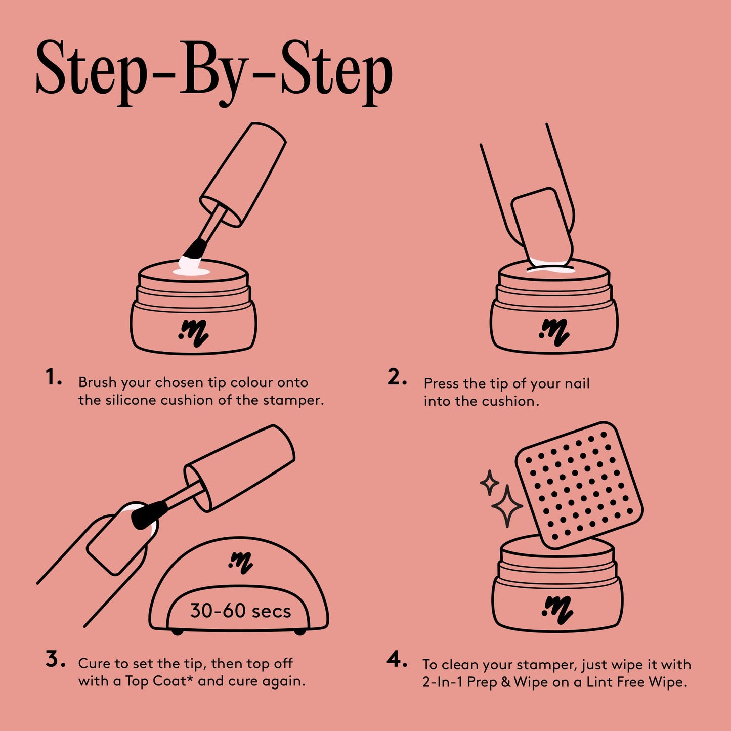 Mylee Gel Polish Duo - French Me