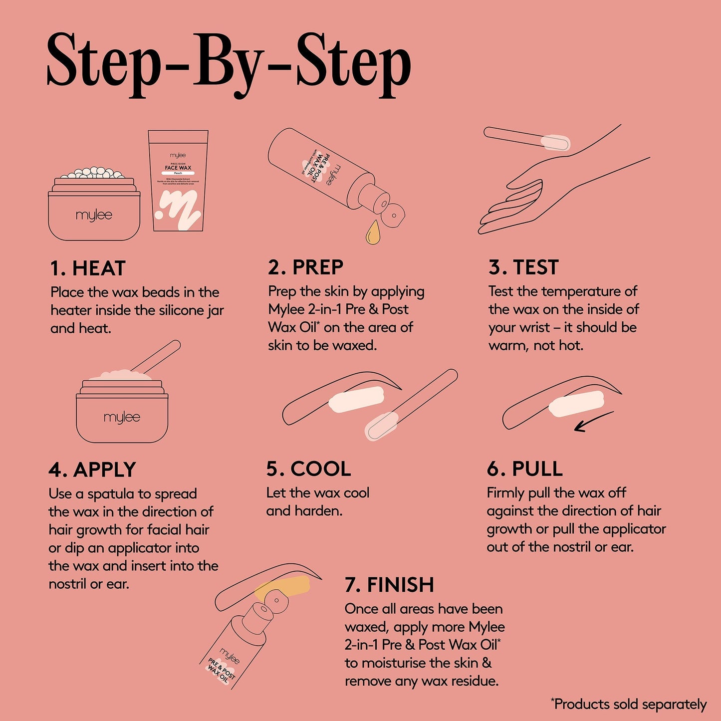 Mylee Let's Face It Waxing Kit