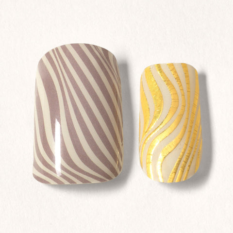 Vernis Gel Autocollants Mylee - Silver Safari