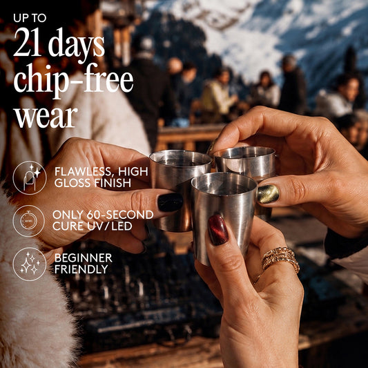 Mylee Cat-Eye Gel Polish Trio with Magnet - Snow & Sorcery