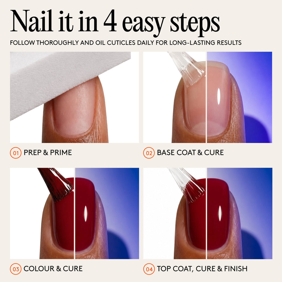 Vernis semi-permanent Mylee - effet spotlight / Full of Zest