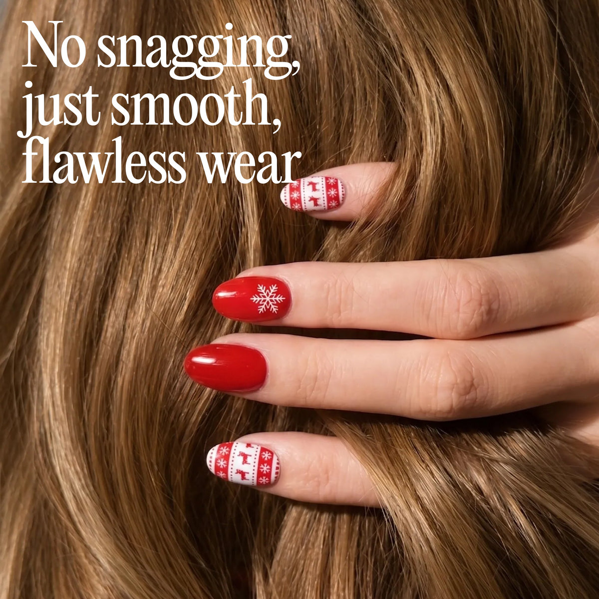 Mylee Gel Nail Wraps - Ski Lodge