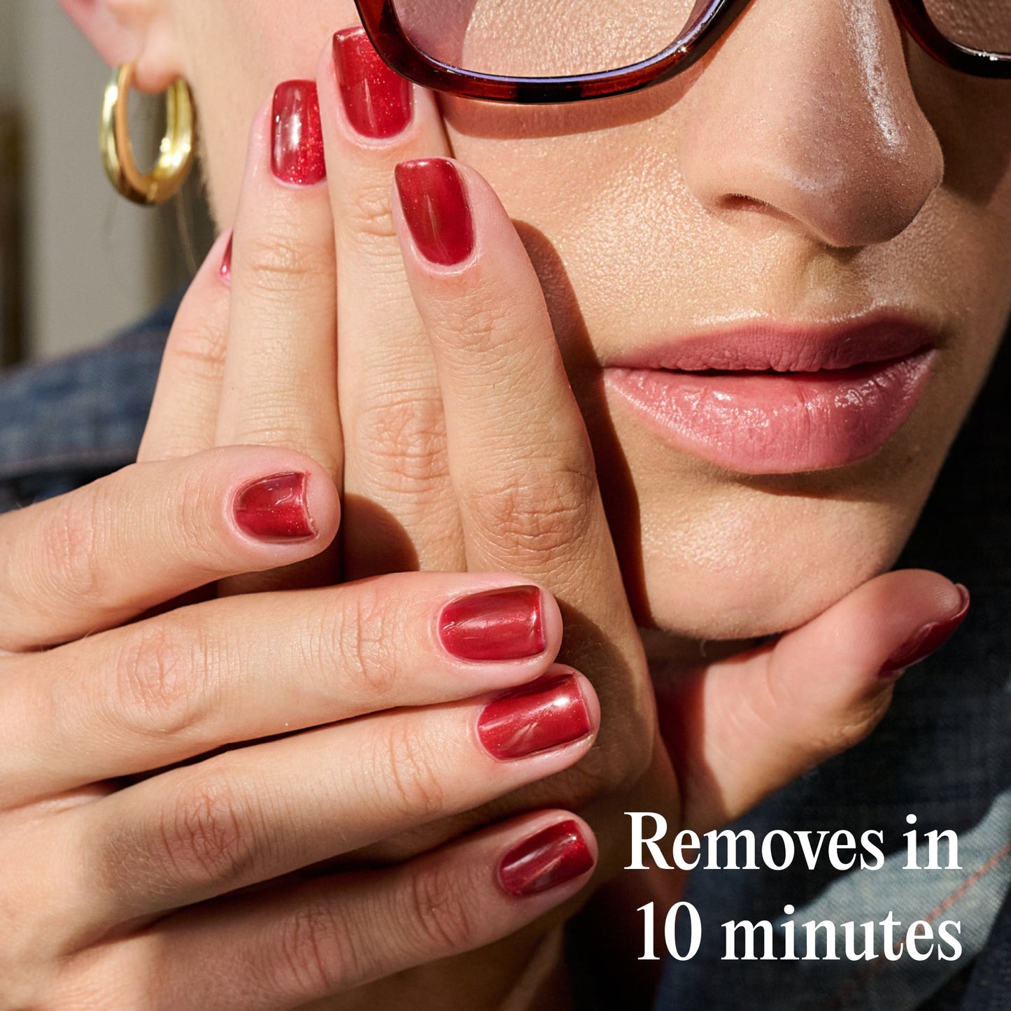 Mylee Cat Eye Gel Polish - Red Hot Gossip