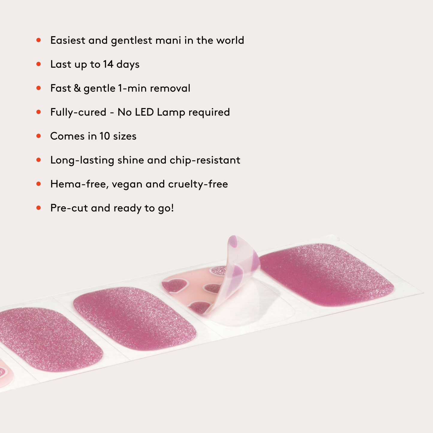Vernis Gel Autocollants Mylee - In a Heartbeat
