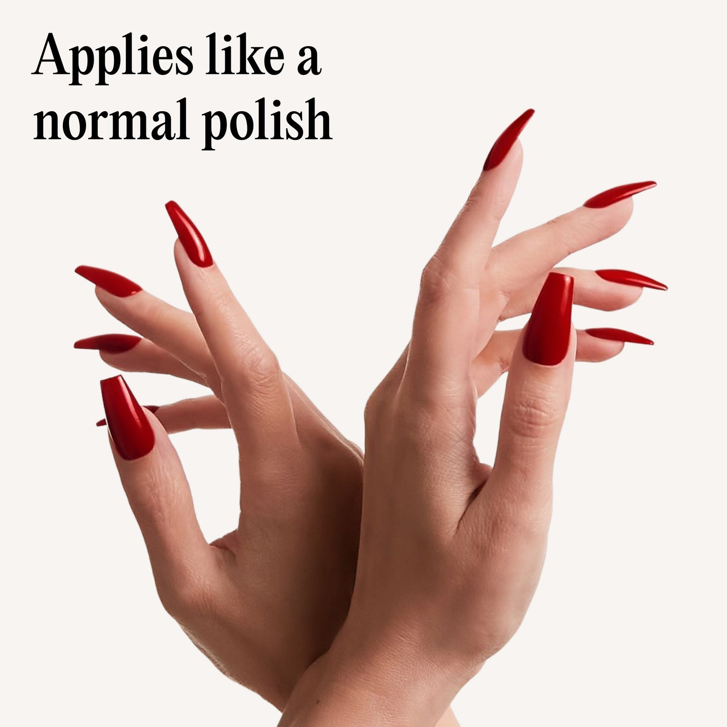 Vernis semi-permanent Mylee - As Red As It Gets