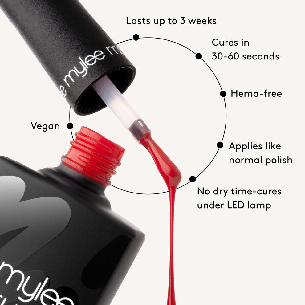 Vernis semi-permanent Mylee - As Red As It Gets