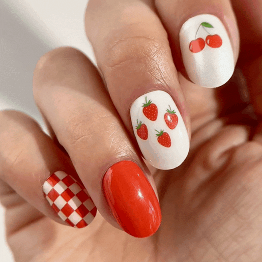 Vernis Gel Autocollants Mylee - Berries & Cream