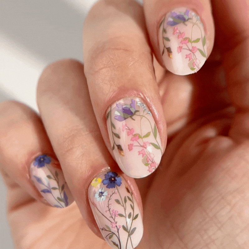 Vernis Gel Autocollants Mylee - Blooming Lovely