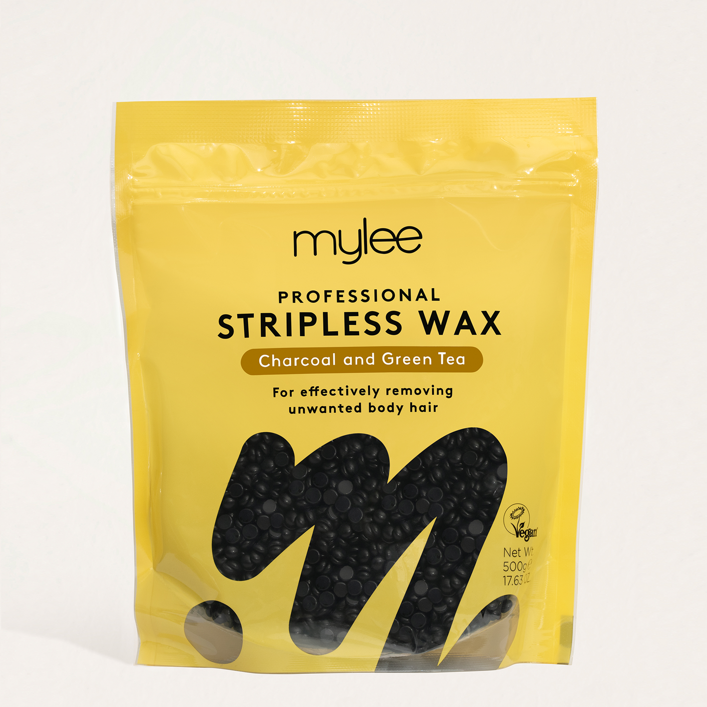 Cire sans bandes professionnelle Mylee - Charcoal & Green Tea