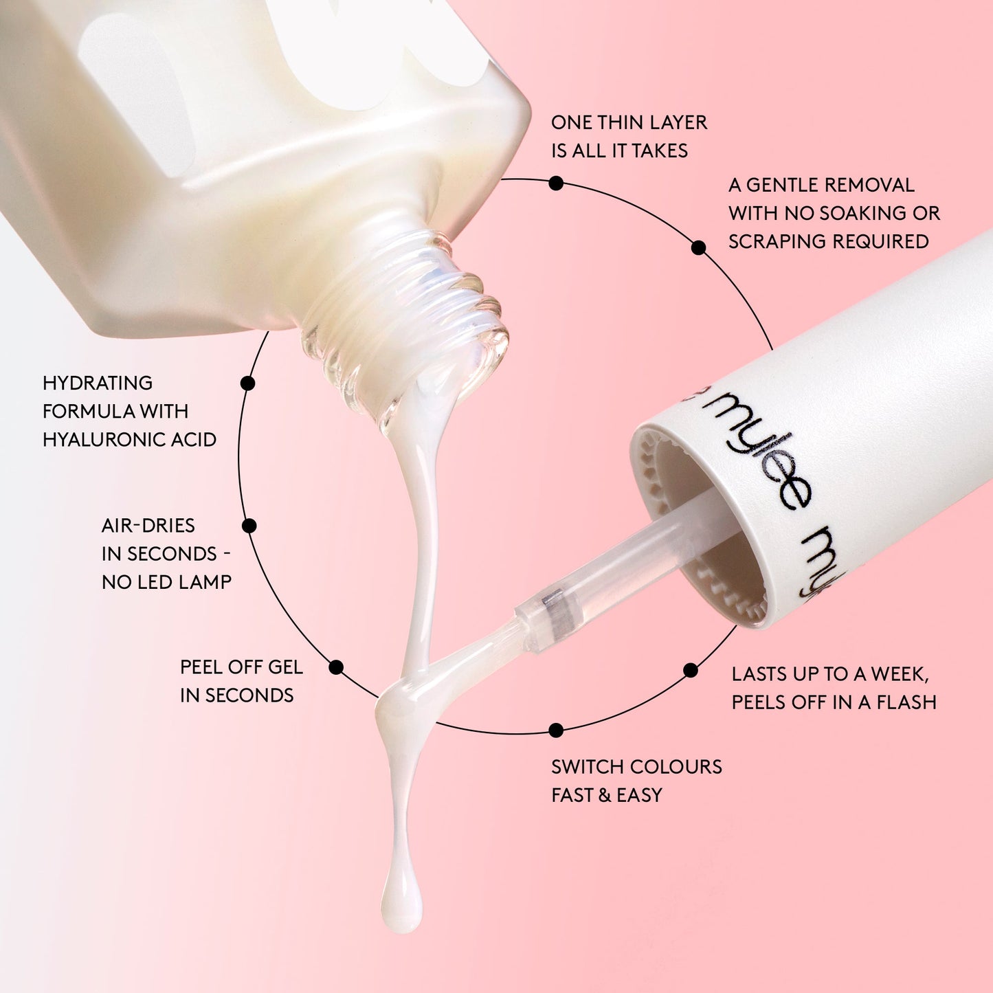 Base Coat Mylee - peel off