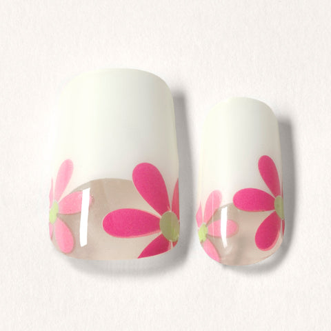 Mylee Gel Nail Wraps - The French Garden