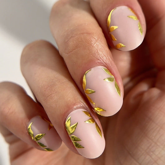 Mylee Gel Nail Wraps - Golden Era