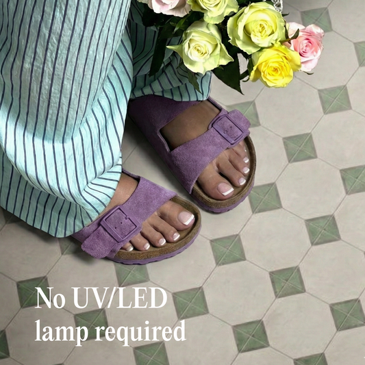 Vernis Gel Autocollants Pieds - French Tip