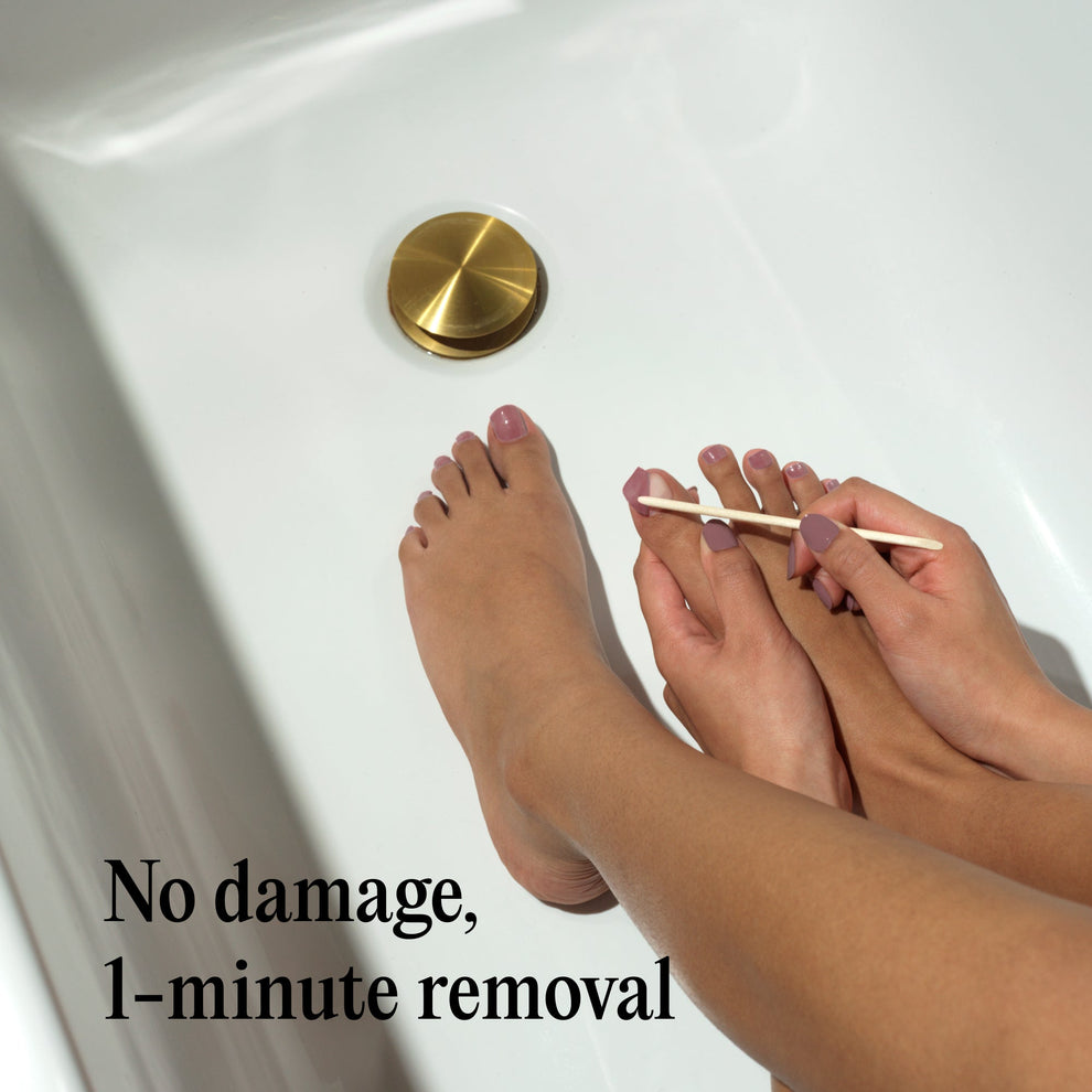 Vernis Gel Autocollants Pieds - Tainted Love