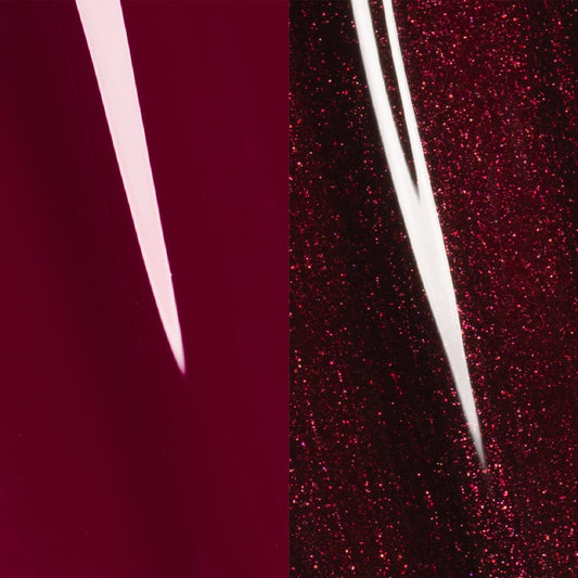 Vernis semi-permanent Mylee - Duo / Caffeine & Royalty