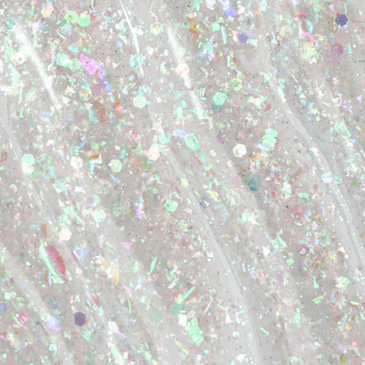 Top Coat semi-permanent Mylee - sans résidu collant / Iridescent Flake