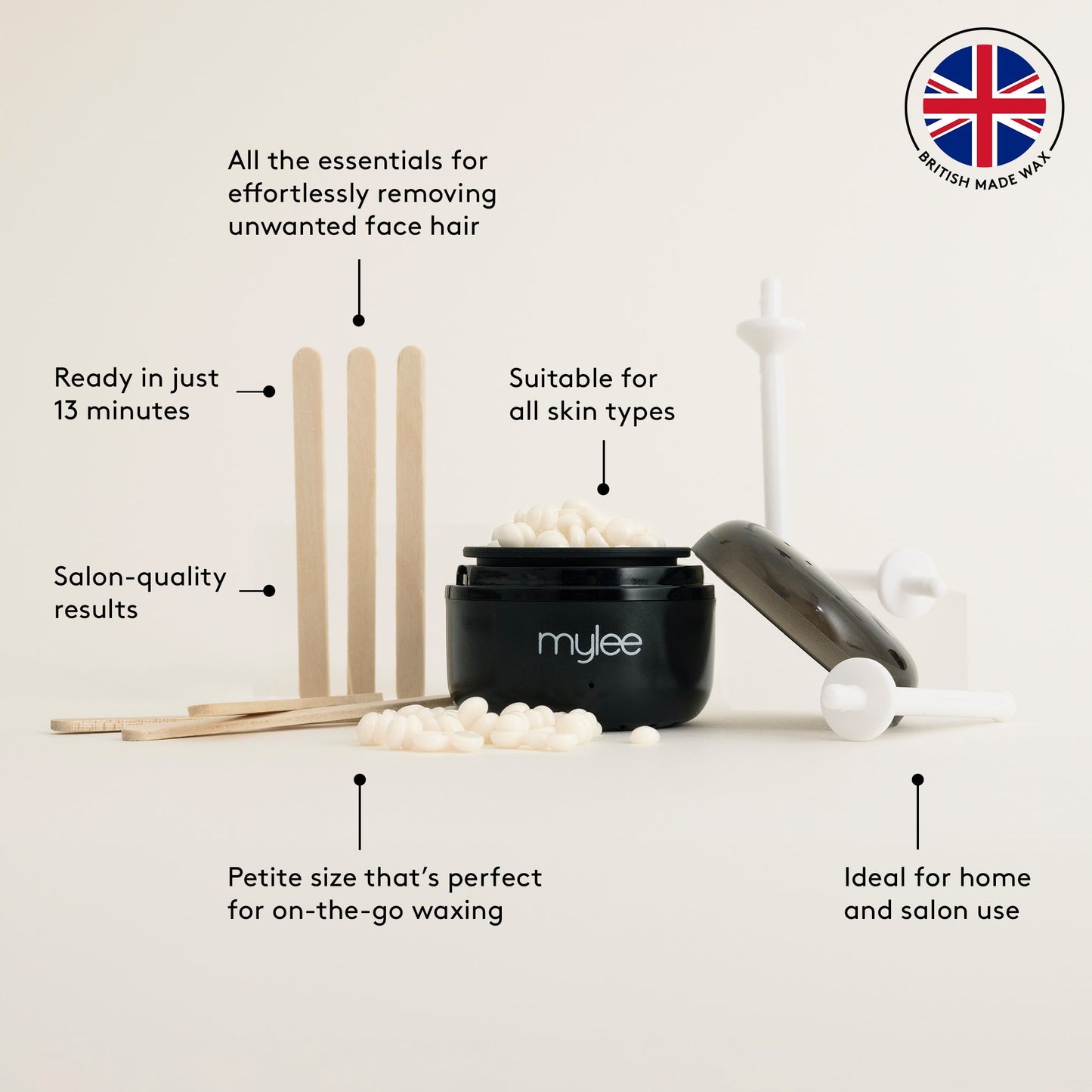 Mylee Let's Face It Waxing Kit