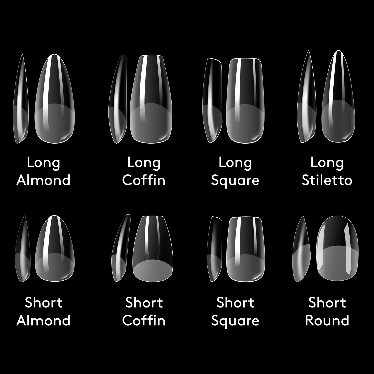 Capsules Gel Souple Fix 'N' Flash Mylee - Long Carré