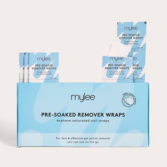 Mylee 100 Gel Polish Pre-Soaked Remover Wraps