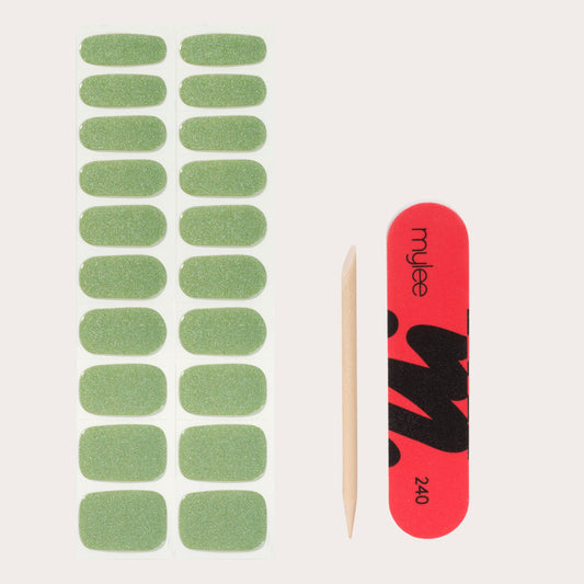 Mylee Gel Nail Wraps - Pistachio Macaron