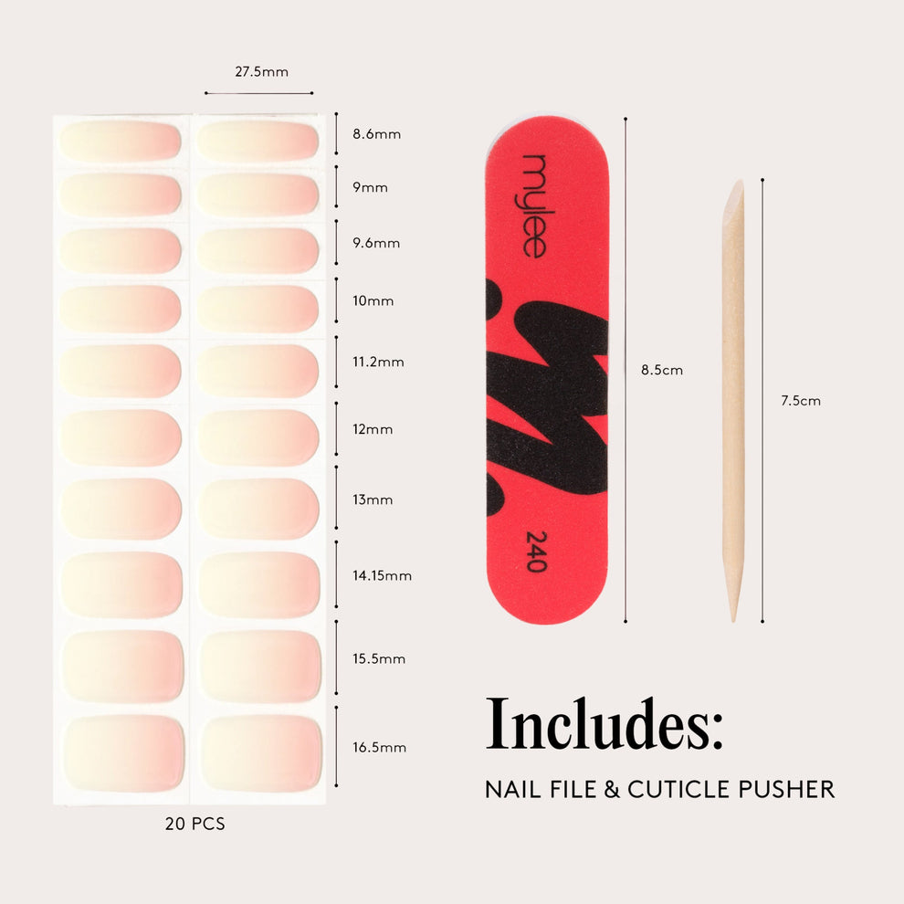 Vernis Gel Autocollants Mylee -  Marshmallow Melt