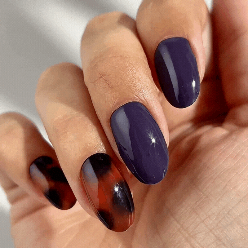 Vernis Gel Autocollants Mylee - Mulberry Clash
