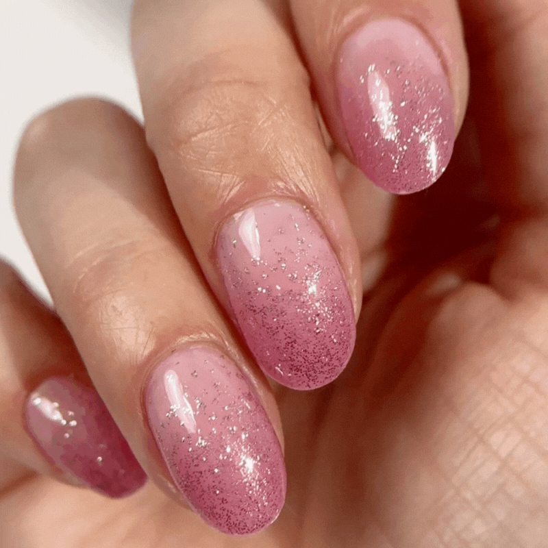 Vernis Gel Autocollants Mylee - Pink Stardust