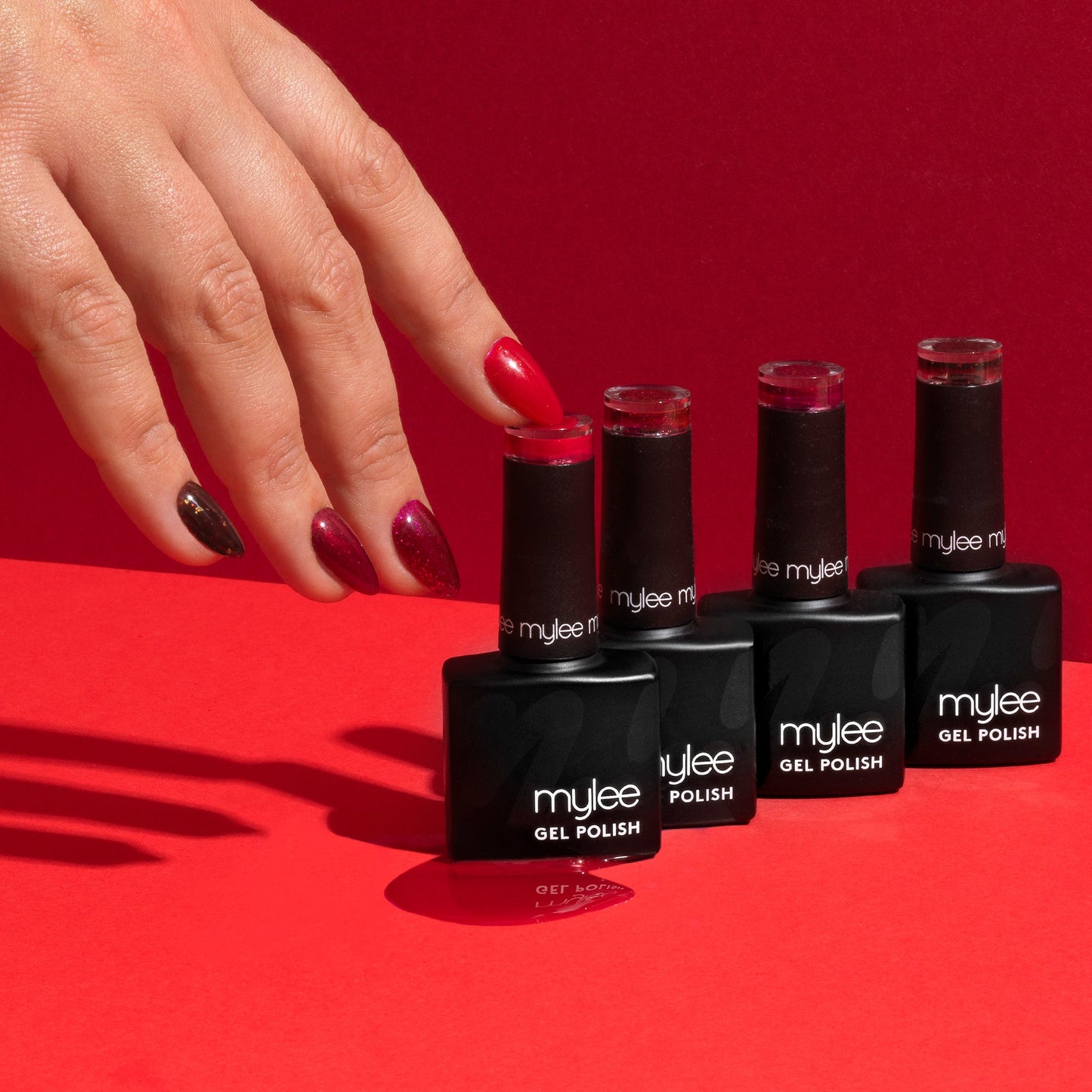 Vernis semi-permanents Mylee - Quatuor / Love Letters