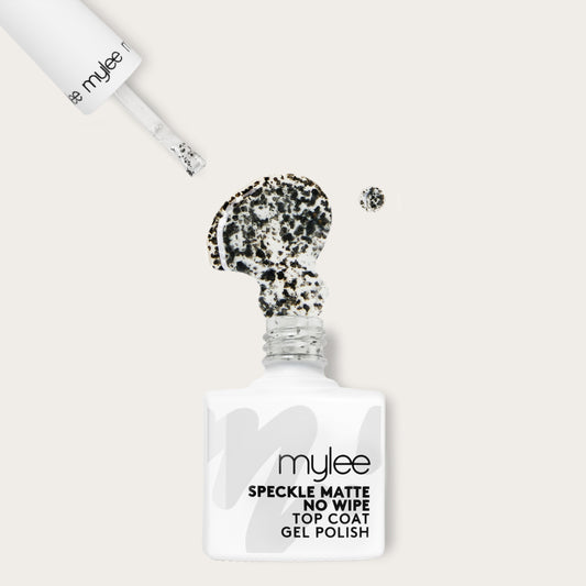 Mylee No Wipe Top Coat Gel Polish - Speckled Matte