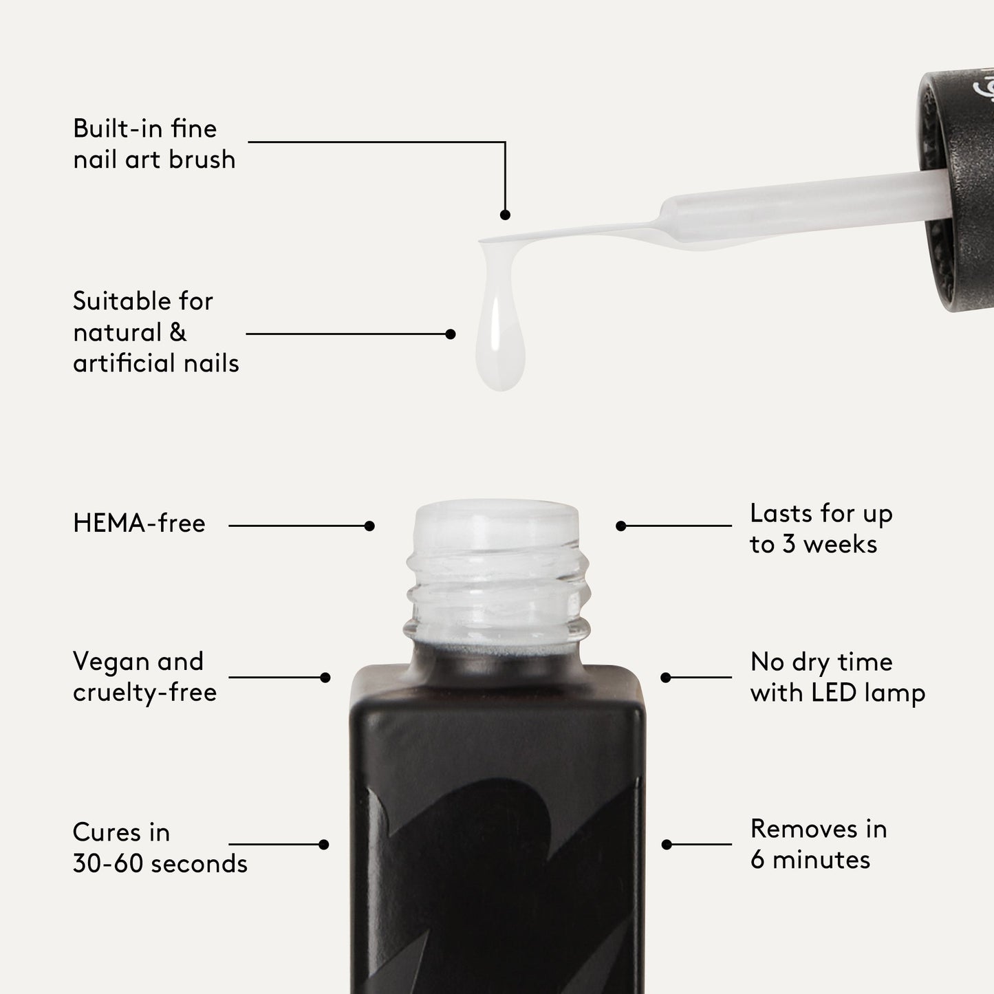 Mylee Liner Gel Polish - French Cancan