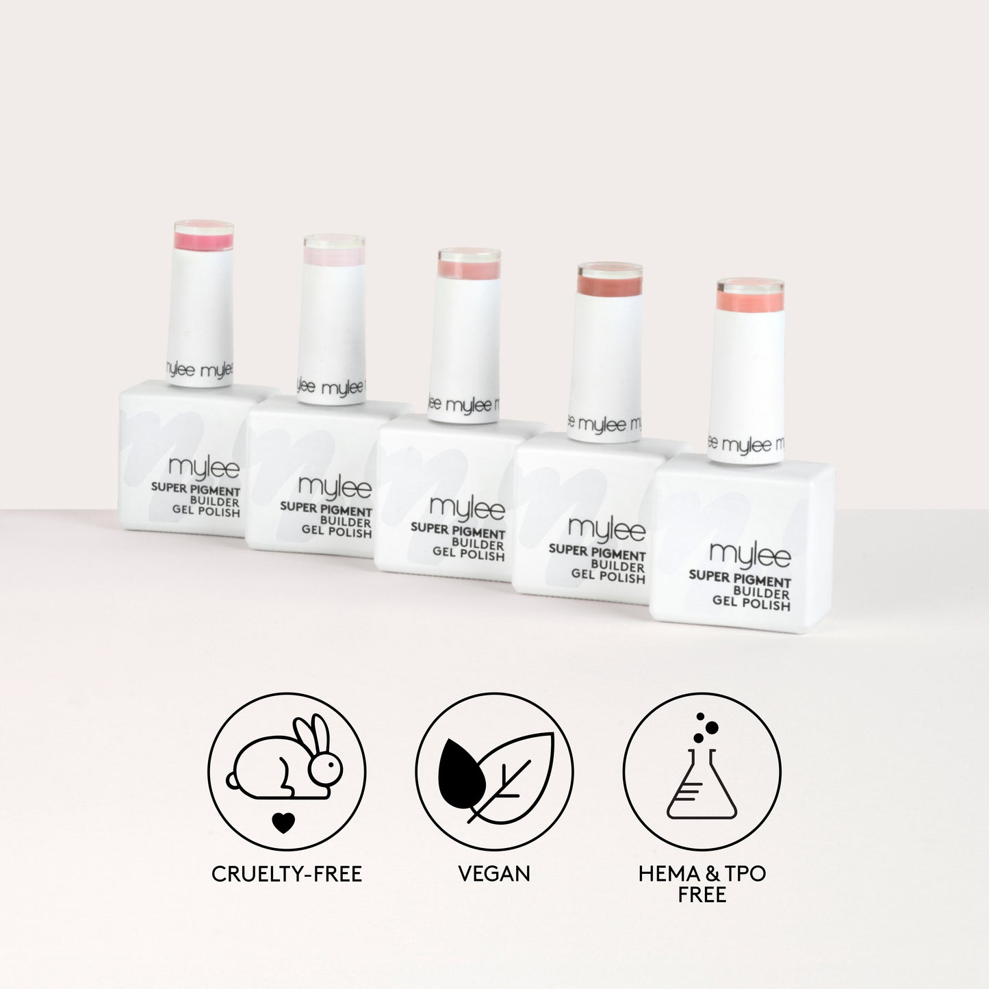 Gel de construction couleur intense Mylee - Antique Pink